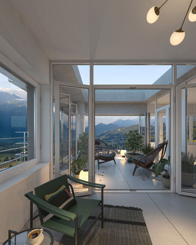 LANDLUFT MIT SKYLINE-GEFÜHL